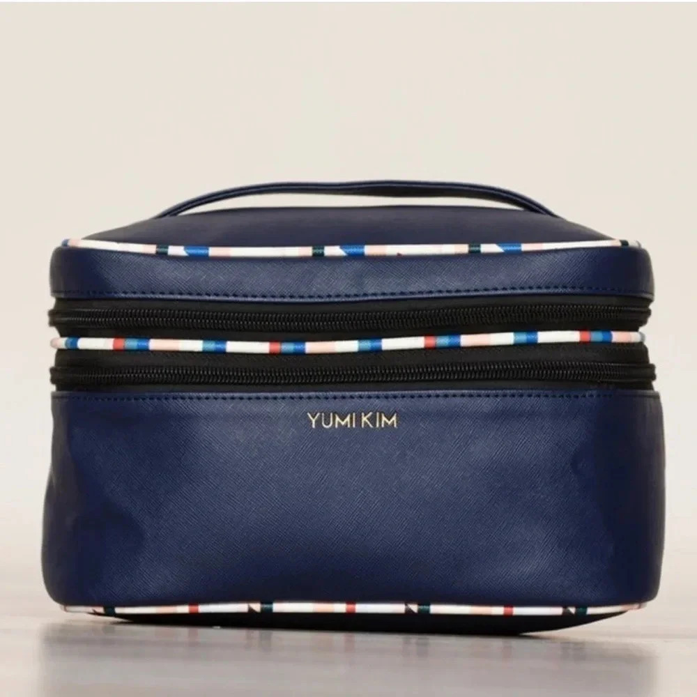 Yumi Kim Jetsetter Navy Makeup Train Case